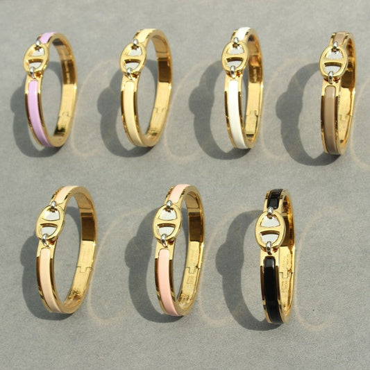 LUXEIFY CLIC CHAINE GOLD BRACELET