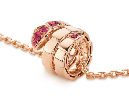 LUXEIFY SERPENTI PEDANT NECKLACE