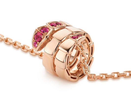 LUXEIFY SERPENTI PEDANT NECKLACE