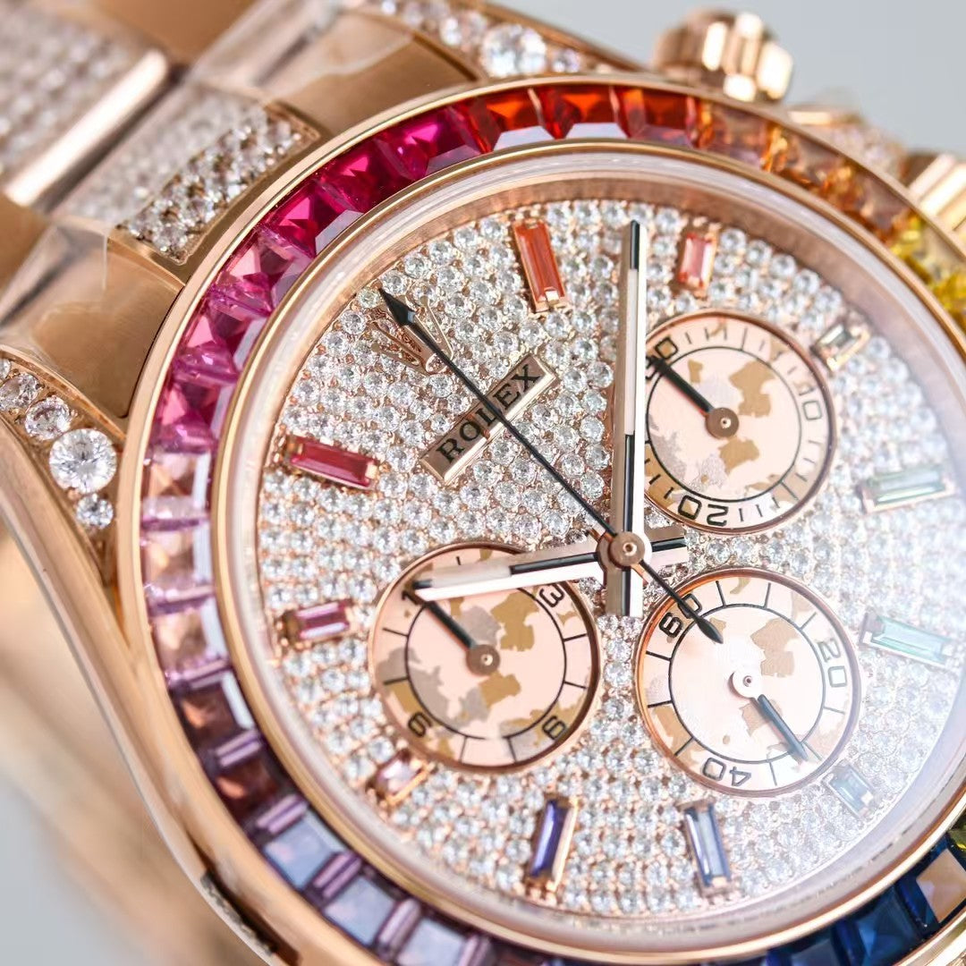 LUXEIFY Second-Generation R Daytona Rainbow Watch