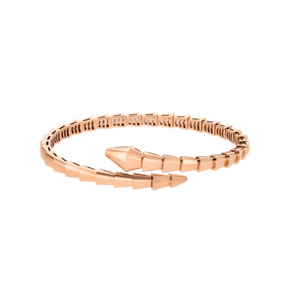 LUXEIFY SERPENTI VIPER PINK GOLD BRACELET