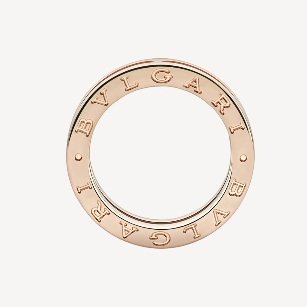 LUXEIFY ZERO 1 ONE-BAND PAVED DIAMONDS ON THE SPIRAL RING