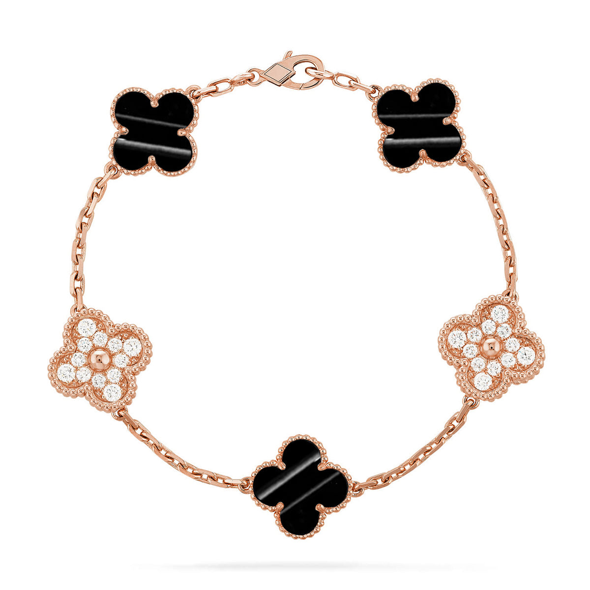 CLOVER 5 MOTIF PULSAR STONE BRACELET COLLECTION