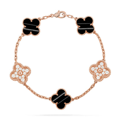 CLOVER 5 MOTIF PULSAR STONE BRACELET COLLECTION