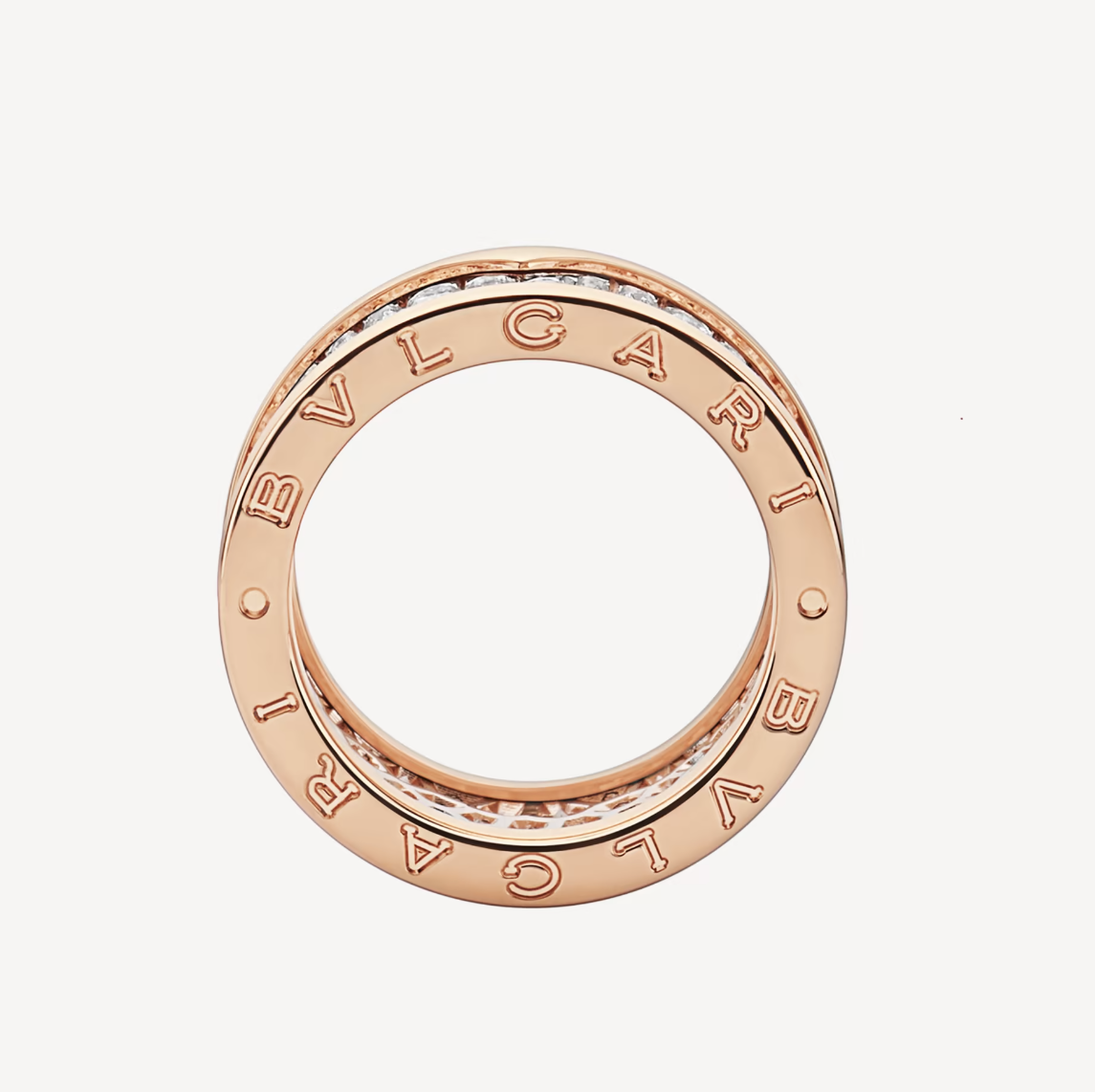 LUXEIFY ZERO 1 WITH PAVED DIAMONDS ON THE SPIRAL RING