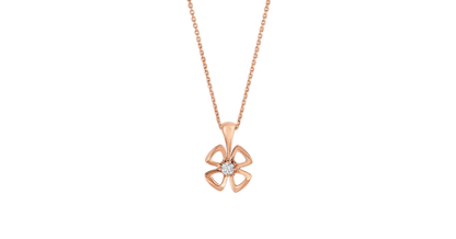 LUXEIFY FIOREVER NECKLACE DIAMOND CENTER