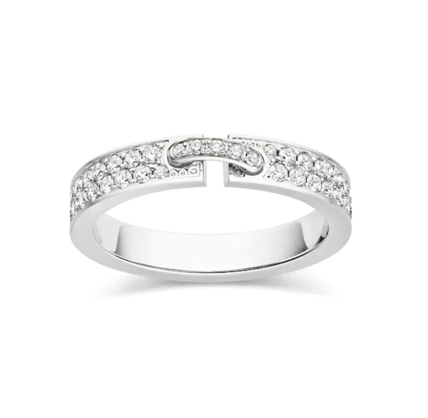 LUXEIFY ALLIANCE LIENS VIDENCE PAVED DIAMOND 4MM RING