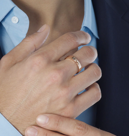 LUXEIFY ALLIANCE LIENS VIDENCE 4MM RING