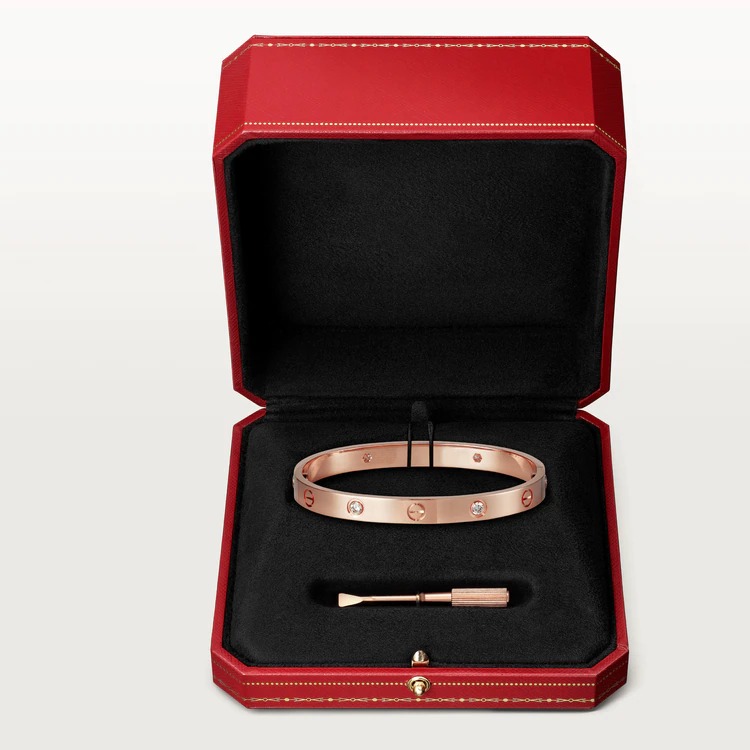 LUXEIFY LOVE BRACELET 6.1MM 4 DIAMONDS