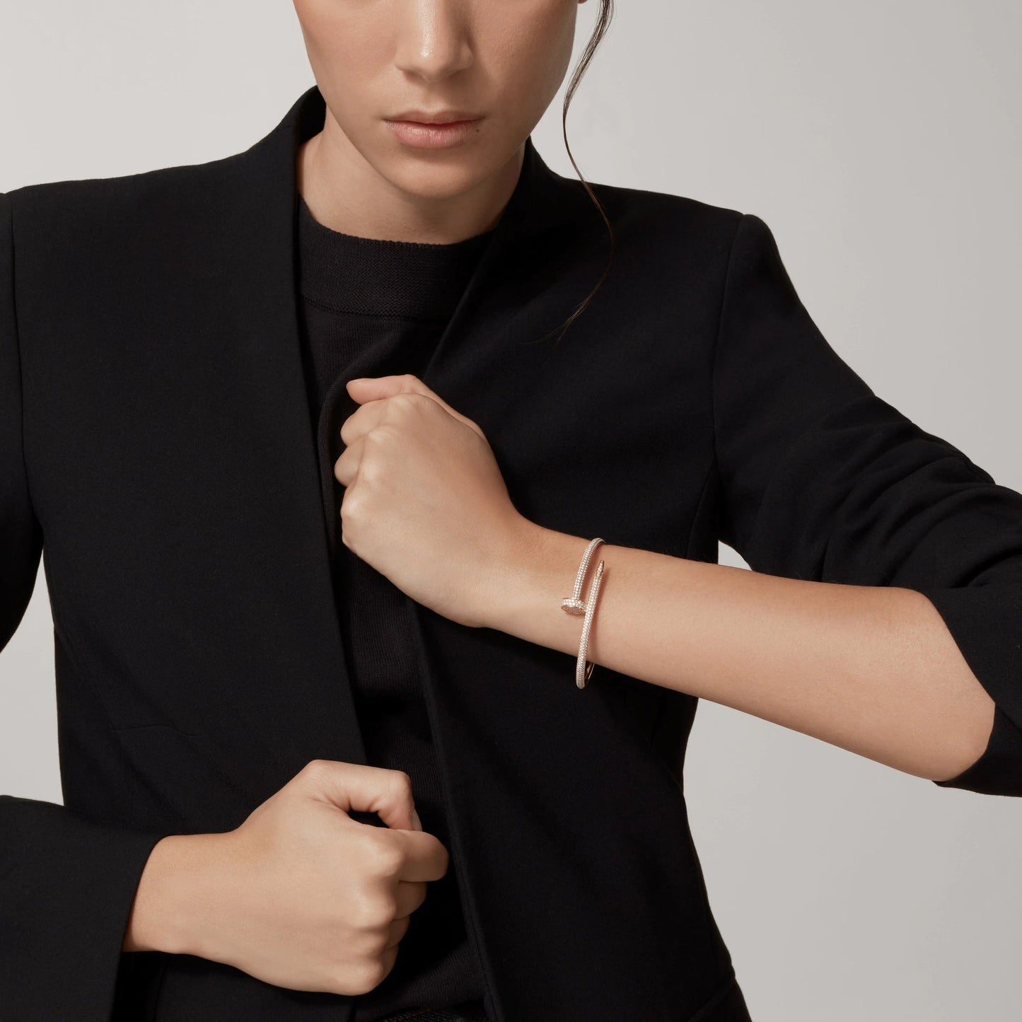 LUXEIFY JUSTE BRACELET 3.5MM ALL DIAMONDS