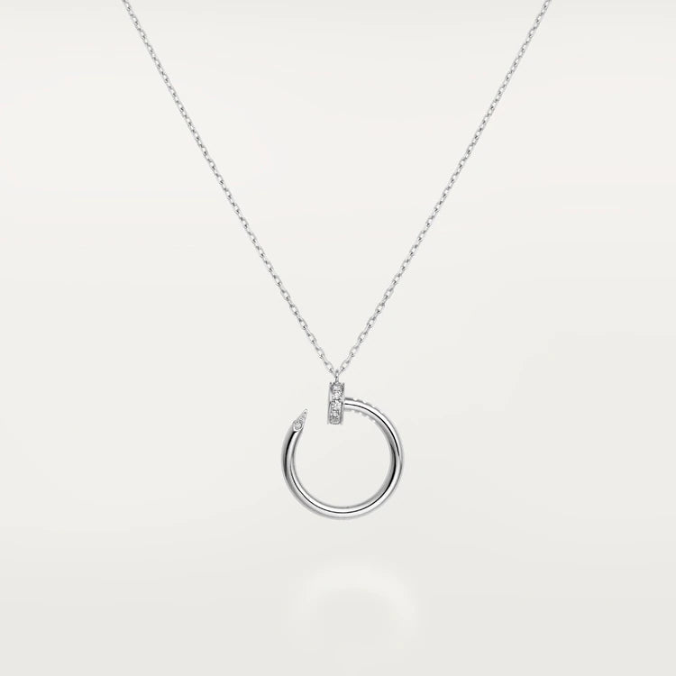 LUXEIFY JUSTE NECKLACE SILVER