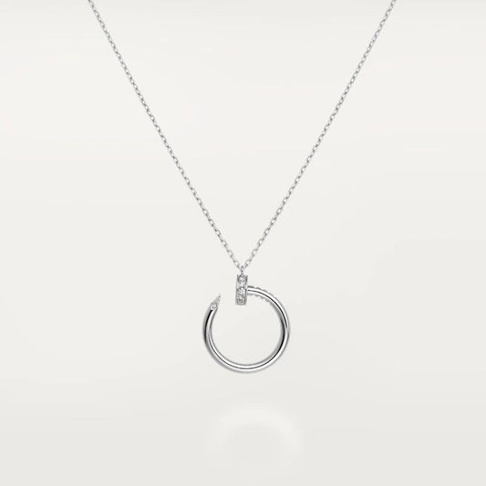 LUXEIFY JUSTE NECKLACE SILVER