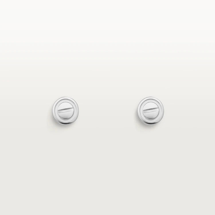 LUXEIFY LOVE EARRINGS SILVER 10MM