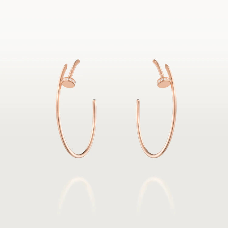 LUXEIFY JUSTE EARRINGS DIAMONDS 1.8MM