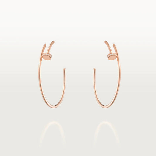 LUXEIFY JUSTE EARRINGS DIAMONDS 1.8MM