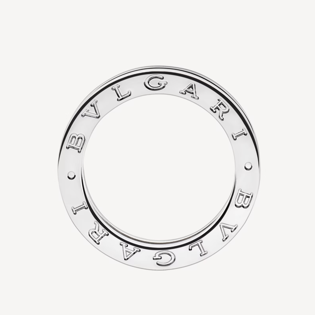 LUXEIFY ZERO 1 ONE-BAND PAVED DIAMONDS ON THE SPIRAL RING