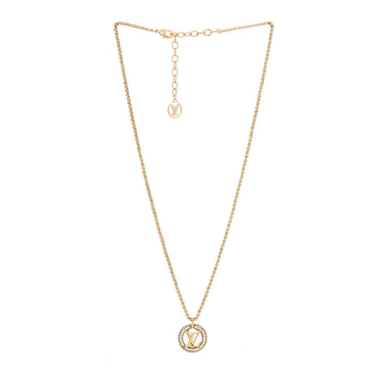 LUXEIFY BY NIGHT DIAMOND PAVED NECKLACE