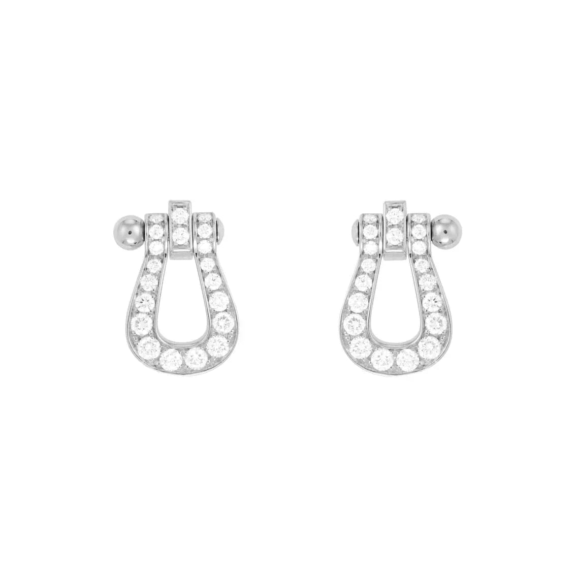 LUXEIFY FORCE 10 FULL DIAMOND STUD EARRINGS MINI MODEL