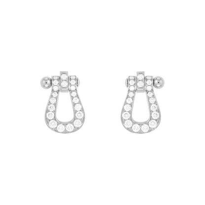 LUXEIFY FORCE 10 FULL DIAMOND STUD EARRINGS MINI MODEL