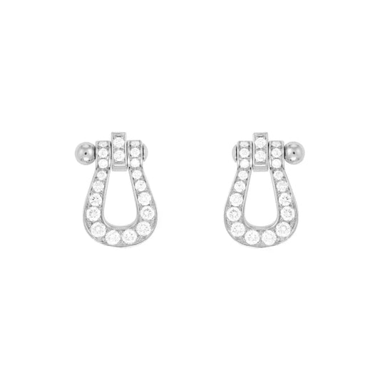LUXEIFY FORCE 10 FULL DIAMOND STUD EARRINGS MINI MODEL