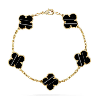 CLOVER 5 MOTIF PULSAR STONE BRACELET COLLECTION