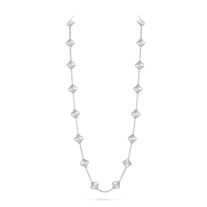 CLOVER 20 MOTIFS  LASER SILVER