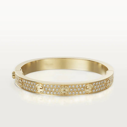 LUXEIFY LOVE BRACELET 6.1MM DIAMOND-PAVED
