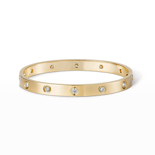 LUXEIFY LOVE BRACELET 6.1MM 10 DIAMONDS