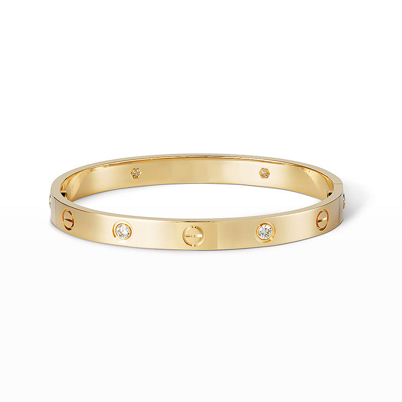 LUXEIFY LOVE BRACELET 6.1MM 4 DIAMONDS