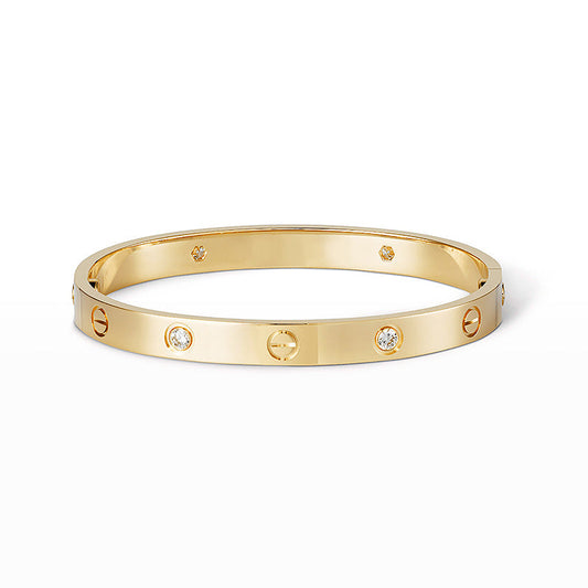 LUXEIFY LOVE BRACELET 6.1MM 4 DIAMONDS