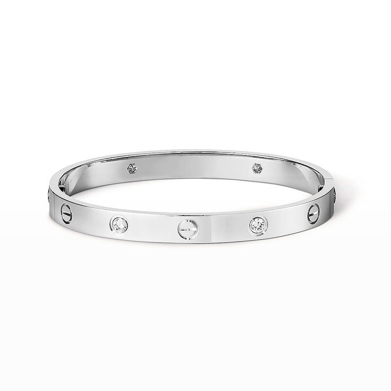 LUXEIFY LOVE BRACELET 6.1MM 4 DIAMONDS
