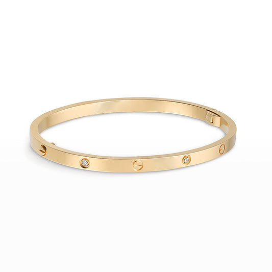 LUXEIFY LOVE BRACELET 3.65MM 6 DIAMONDS