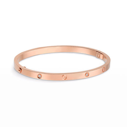 LUXEIFY LOVE BRACELET 3.65MM 6 DIAMONDS