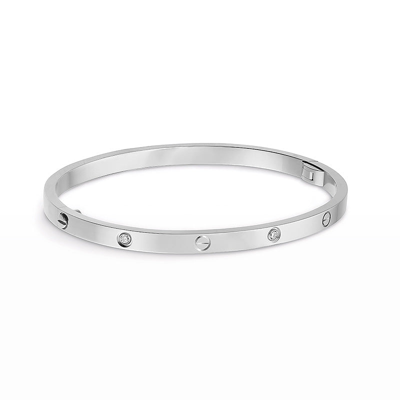 LUXEIFY LOVE BRACELET 3.65MM 6 DIAMONDS