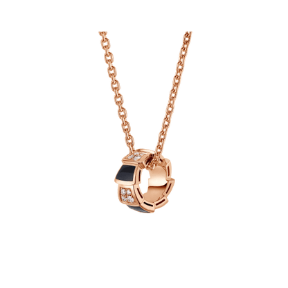 LUXEIFY SERPENTI PEDANT DIAMOND NECKLACE