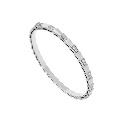 LUXEIFY SERPENTI BRACELET SILVER DIAMOND