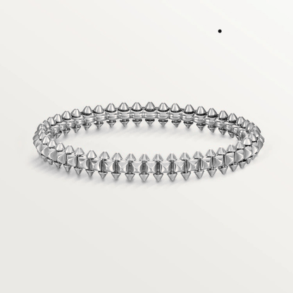 LUXEIFY CLASH SILVER BRACELET