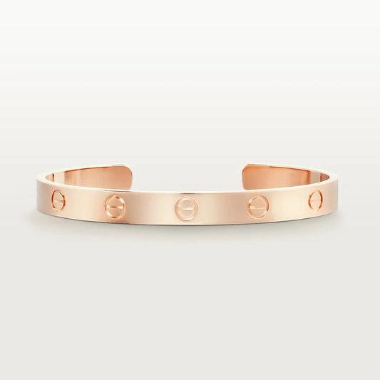 LUXEIFY LOVE BRACELET 6.1MM OPEN CUFF