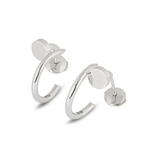LUXEIFY JUSTE EARRINGS SILVER