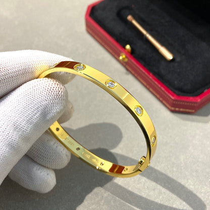 LUXEIFY LOVE BRACELET 6.1MM 10 DIAMONDS
