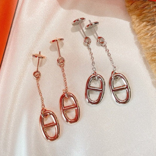 LUXEIFY CHAINE TASSEL EARRINGS