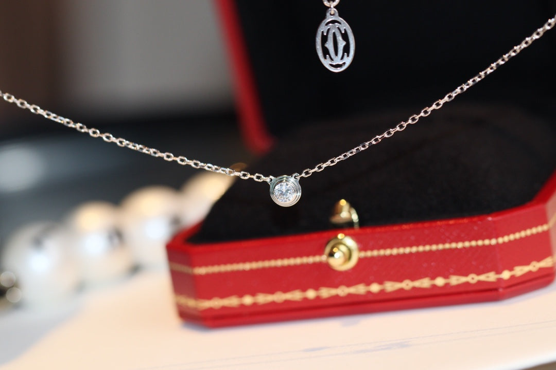 LUXEIFY DAMOUR DIAMOND NECKLACE