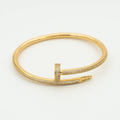 LUXEIFY JUSTE BRACELET 3.5MM ALL DIAMONDS