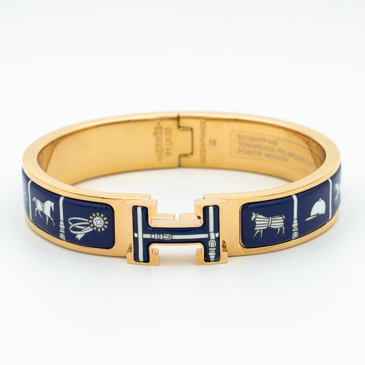LUXEIFY H BRACELET BLUE CERAMIC