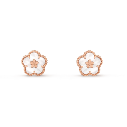 2026 NEW STYLE LUCKY SPRING WHITE MOP EARRINGS