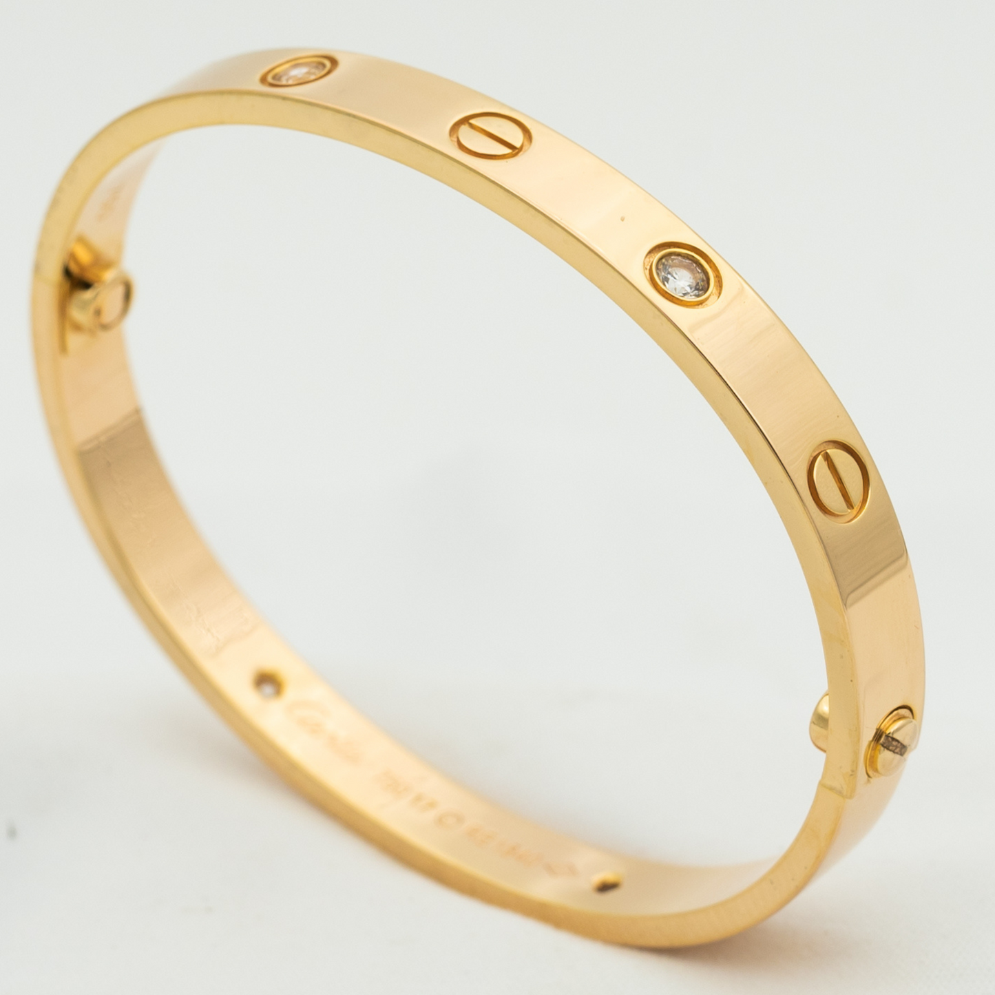 LUXEIFY LOVE BRACELET 6.1MM 4 DIAMONDS