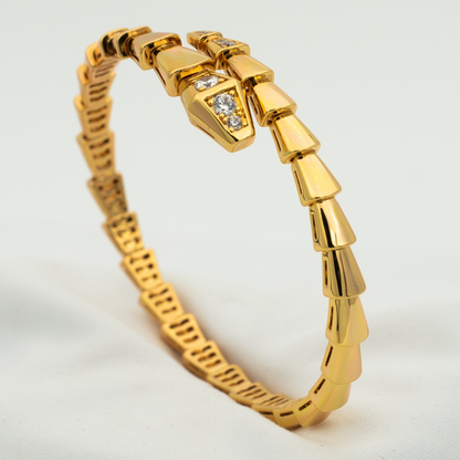 LUXEIFY SERPENTI BRACELET DIAMONDS GOLD