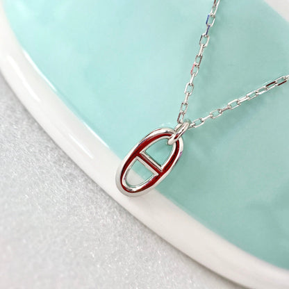 LUXEIFY HM PIG NOSE NECKLACE