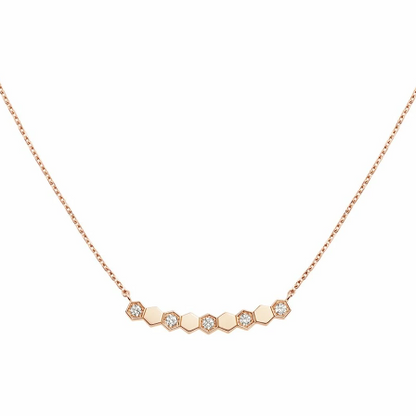LUXEIFY BEE MY LOVE DIAMOND NECKLACE