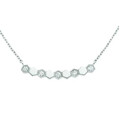 LUXEIFY BEE LOVE NECKLACE DIAMOND
